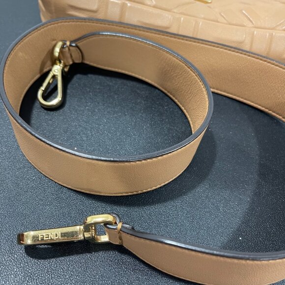Fendi Baguette Tan Leather 2-way Bag (JB1240) - Picture 11 of 11